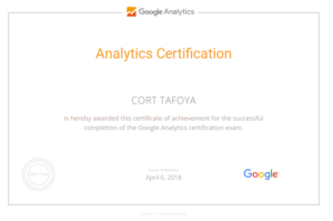 google analytics certified trainer san francisco